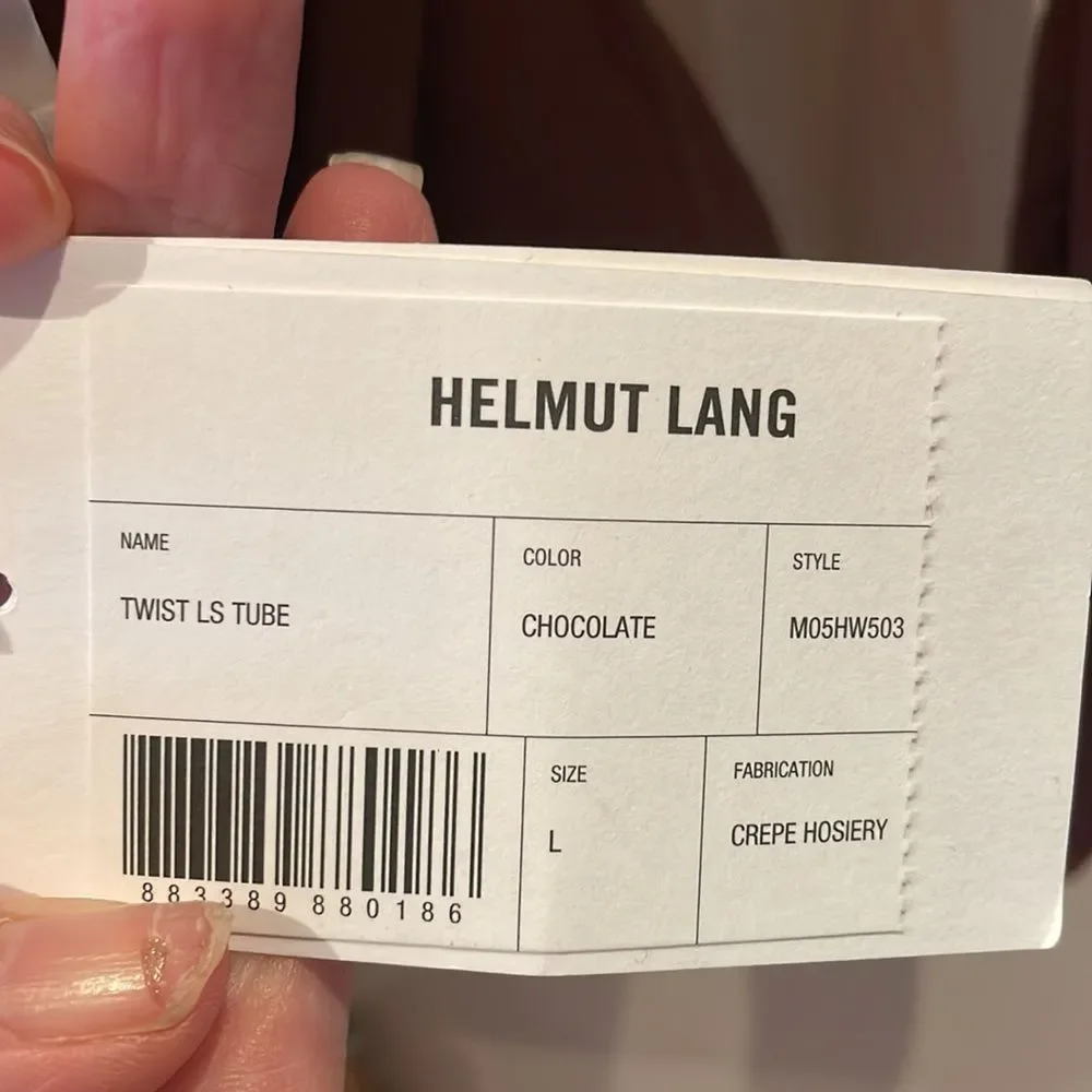 Helmut Lang Long Sleeve / Tub Top (NEW) - Picture 12 of 16